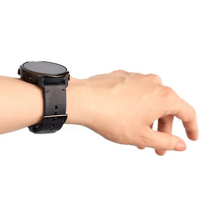 Kožený řemínek Suunto 20mm (pro Suunto Urban 2), černý, QuickFit