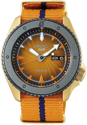 Seiko 5 Sports Automatic SRPF70K1 Naruto & Boruto Limited Edition 6500pcs "Naruto Uzumaki"