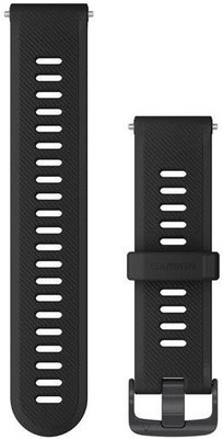 Silikonový řemínek Garmin 22mm (pro Forerunner 745), černý, 010-11251-9B