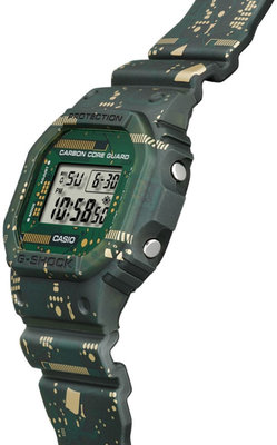 Casio G-Shock Original DWE-5600CC-3ER Carbon Core Guard Circuit Board Camouflage Series (+ 2x náhradní řemínek)