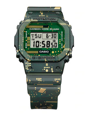 Casio G-Shock Original DWE-5600CC-3ER Carbon Core Guard Circuit Board Camouflage Series (+ 2x náhradní řemínek)