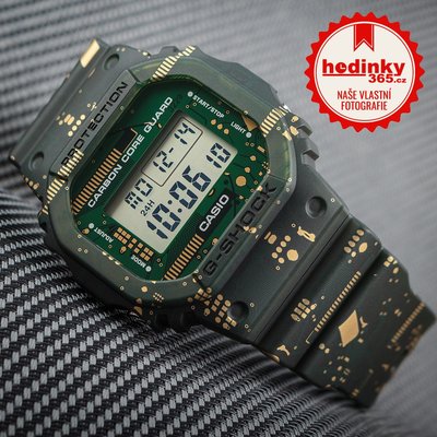 Casio G-Shock Original DWE-5600CC-3ER Carbon Core Guard Circuit Board Camouflage Series (+ 2x náhradní řemínek)