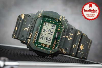 Casio G-Shock Original DWE-5600CC-3ER Carbon Core Guard Circuit Board Camouflage Series (+ 2x náhradní řemínek)