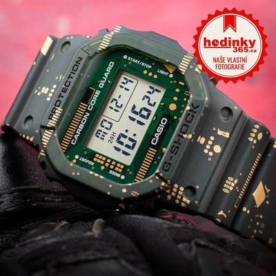 Casio G-Shock Original DWE-5600CC-3ER Carbon Core Guard Circuit Board Camouflage Series (+ 2x náhradní řemínek)