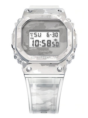 Casio G-Shock Original GM-5600SCM-1ER Skeleton Camouflage Series