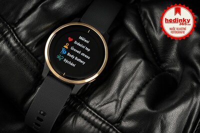 Garmin Venu Gold/Black Band