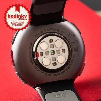 Polar Vantage V2 Black, velikost S-L