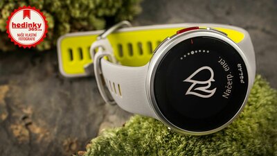 Polar Vantage V2 Silver & Grey/Lime, velikost M/L