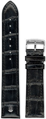 Unisex kožený černý řemínek Bruno Söhnle 73-71045-120