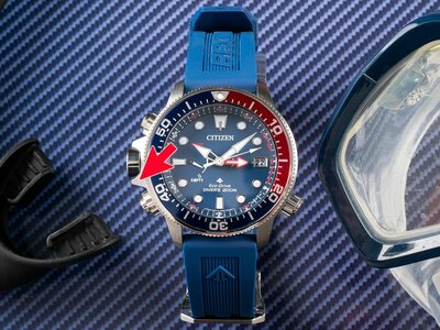 Citizen Promaster Marine Aqualand Eco-Drive Diver's BN2038-01L (II. Jakost)