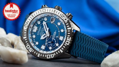 Citizen Promaster Satellite-Wave Eco-Drive Diver's CC5006-06L (+ náhradní řemínek)