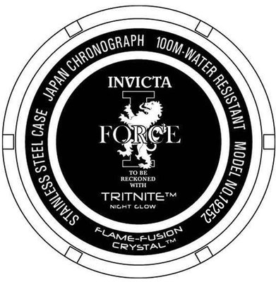 Invicta I-Force Quartz 51mm 19252