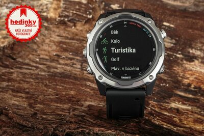 Garmin Descent Mk2 Sapphire, Silver / Black band