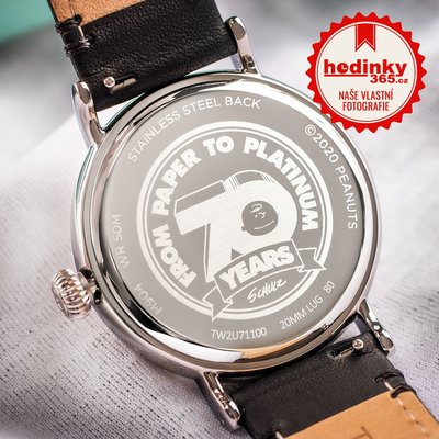 Timex Standard Peanuts Quartz 70th Anniversary TW2U71100 Snoopy