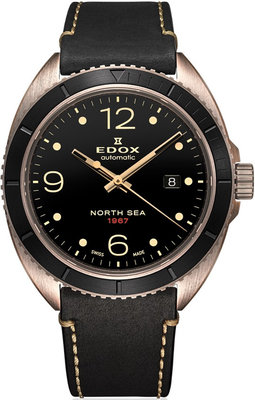 Edox North Sea 1967 Date Automatic 80118BRN-N67 Limited Edition 320pcs (+náhradní řemínek)