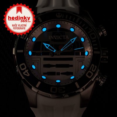 Invicta Star Wars Quartz 50mm Chronograph 35084 R2-D2 Limited Edition 1977pcs