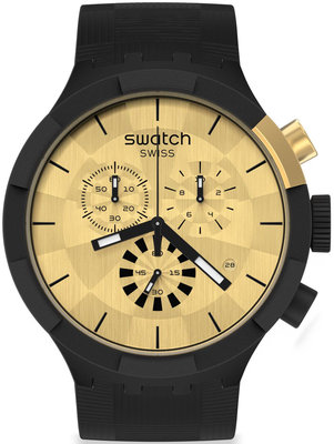 Swatch Checkpoint Golden Chronograph SB02Z400 Limited Edition 3000pcs