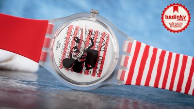 Swatch Mouse Mariniere GZ352 Mickey Mouse x Keith Haring