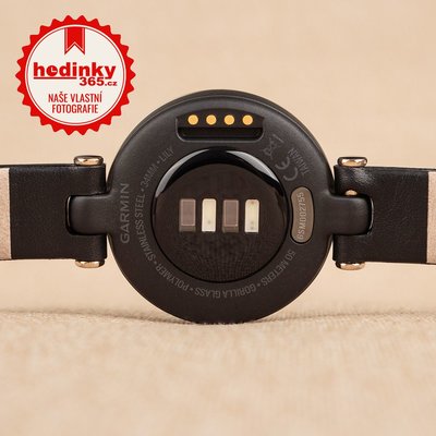 Garmin Lily Classic Cream Gold / Black, Leather Band