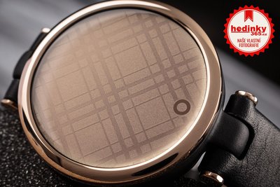 Garmin Lily Classic Cream Gold / Black, Leather Band