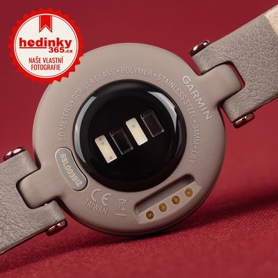 Garmin Lily Classic Dark Bronze / Paloma, Leather Band