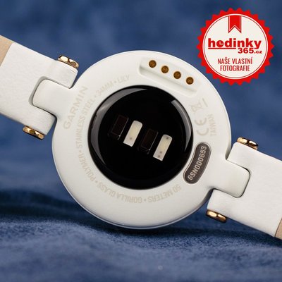 Garmin Lily Classic Light Gold / White, Leather Band
