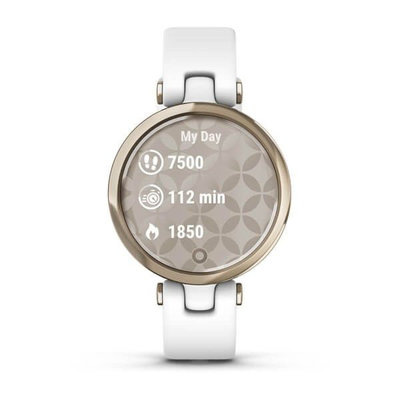 Garmin Lily Sport Cream Gold / White, Silicone Band