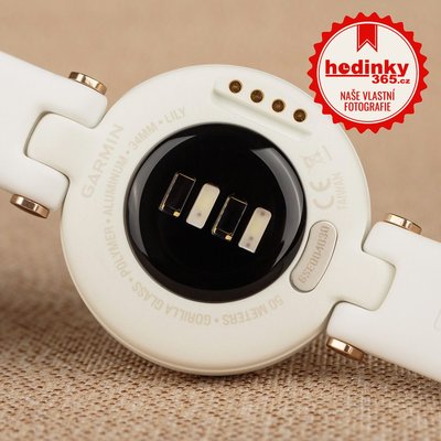 Garmin Lily Sport Cream Gold / White, Silicone Band