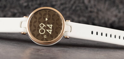 Garmin Lily Sport Cream Gold / White, Silicone Band