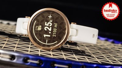 Garmin Lily Sport Cream Gold / White, Silicone Band