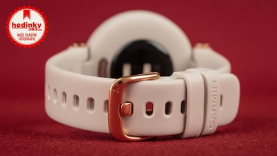 Garmin Lily Sport Rose Gold / Light Sand, Silicone Band
