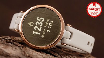 Garmin Lily Sport Rose Gold / Light Sand, Silicone Band