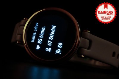 Garmin Lily Sport Rose Gold / Light Sand, Silicone Band