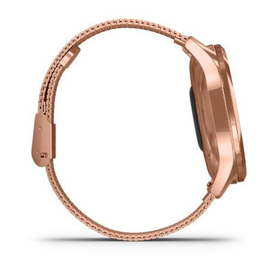 Garmin Vívomove 3 Luxe, 18K RoseGold/Milanese Band (Premium)
