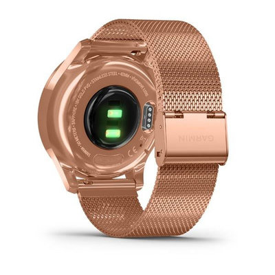 Garmin Vívomove 3 Luxe, 18K RoseGold/Milanese Band (Premium)