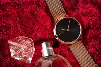 Garmin Vívomove 3 Luxe, 18K RoseGold/Milanese Band (Premium)