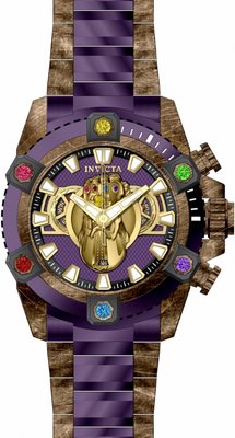 Invicta Marvel Thanos Quartz Chronograph 34310 Limited Edition 3000pcs