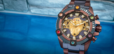 Invicta Marvel Thanos Quartz Chronograph 34310 Limited Edition 3000pcs