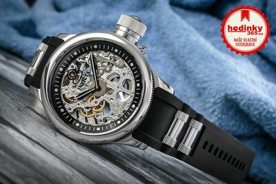 Invicta Russian Diver Mechanical Skeleton 1088 50 years Russian Diver Series Special Edition