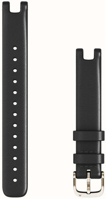 Kožený řemínek Garmin 14mm (pro Lily), Black, 010-13068-A5