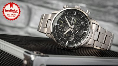 Seiko Chronograph Titanium Quartz SSB389P1