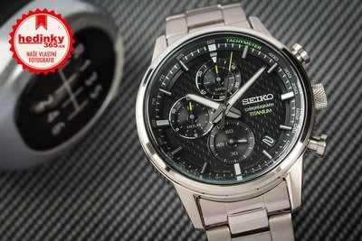 Seiko Chronograph Titanium Quartz SSB389P1