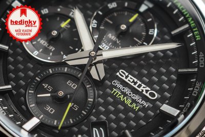 Seiko Chronograph Titanium Quartz SSB389P1