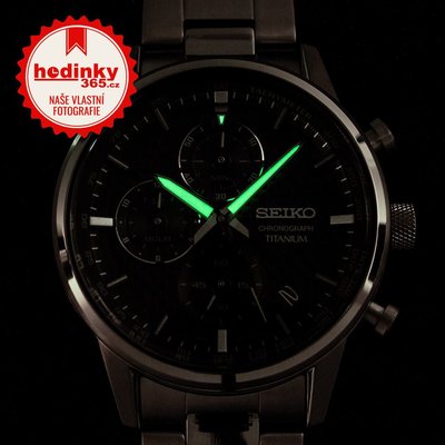 Seiko Chronograph Titanium Quartz SSB389P1