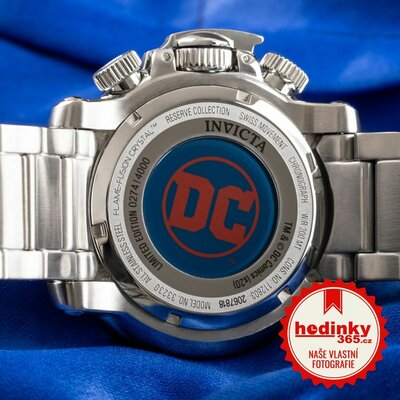 Invicta DC Comics Quartz 53mm 33230 Superman Limited Edition 4000pcs