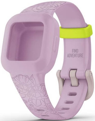 Plastový řemínek Garmin (pro Vívofit junior 3), Lilac Floral, 010-12469-41