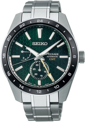 Seiko Presage Automatic GMT SPB219J1 "Sharp Edged"