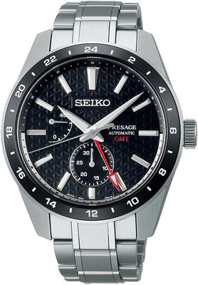 Seiko Presage Automatic GMT SPB221J1 "Sharp Edged"