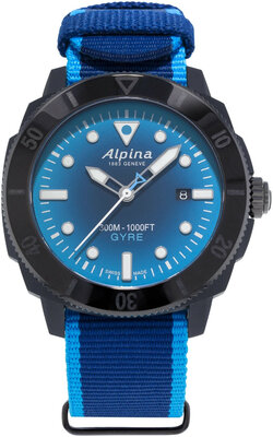 Alpina Seastrong Diver Gyre Automatic AL-525LNSB4VG6 (+ náhradní řemínek)