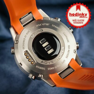 Garmin MARQ Adventurer Orange Bundle (+ Externí snímač teploty "TEMPE")